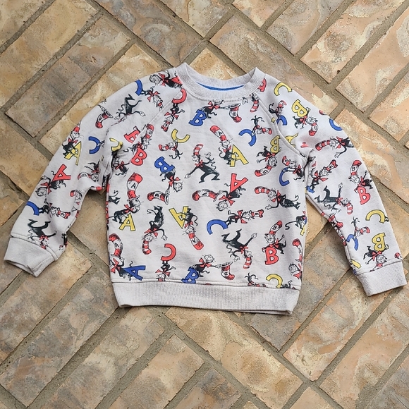 DR. SEUSS Alphabet Print Sweatshirt - Picture 1 of 5